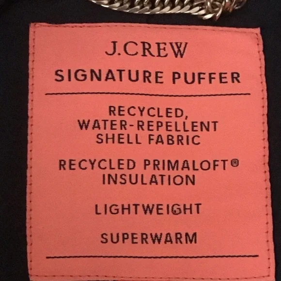 J.Crew Quilted Regent blazer-jacket red Stewart tartan w/30% recycled PrimaLoft - Picture 10 of 11